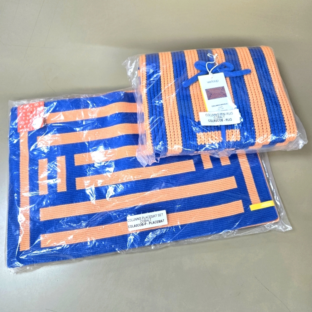 Verloop | Blue & Orange Woven Bundle Set